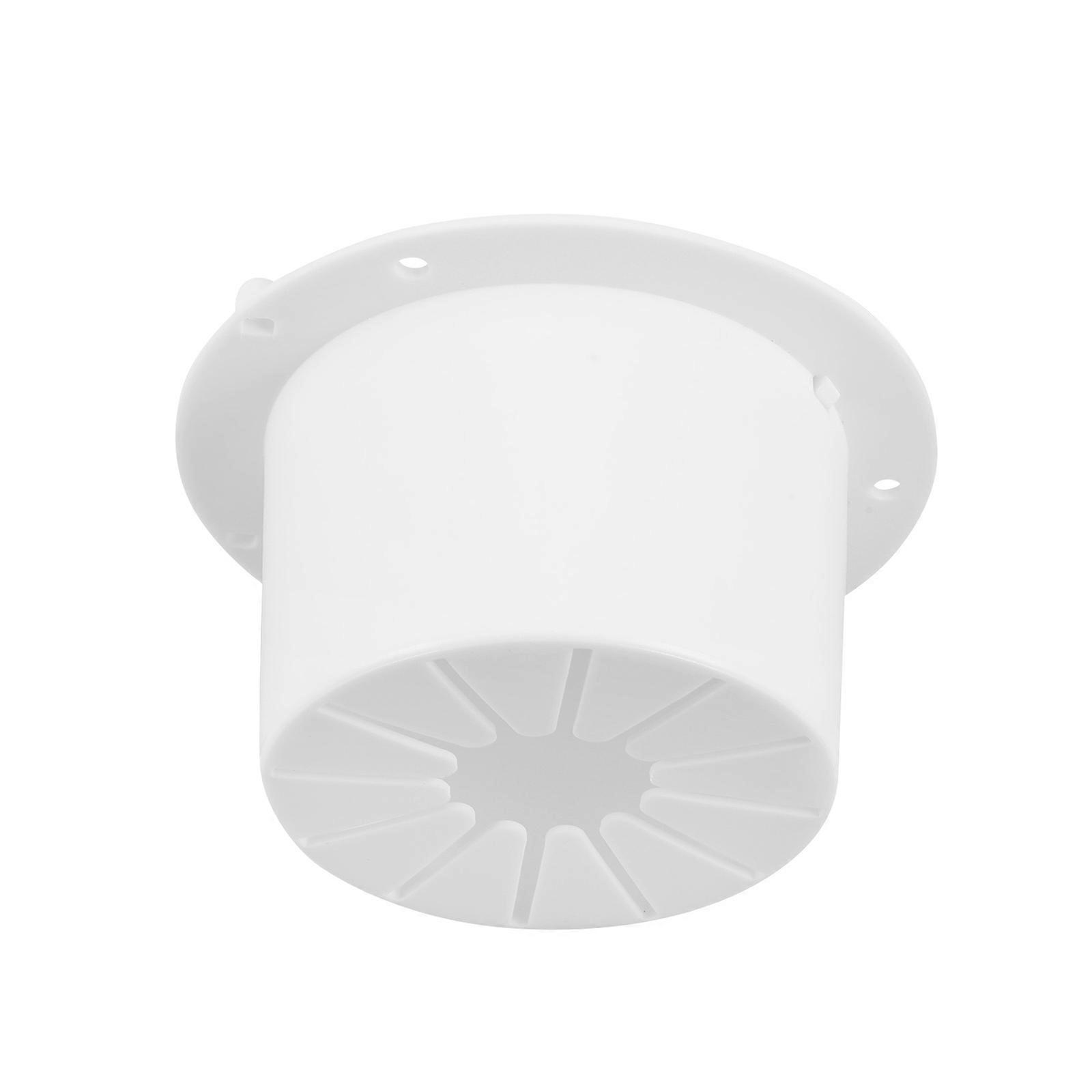 Electrical Access Hatch White Wire Round Storage Box for Cable Management 1Set