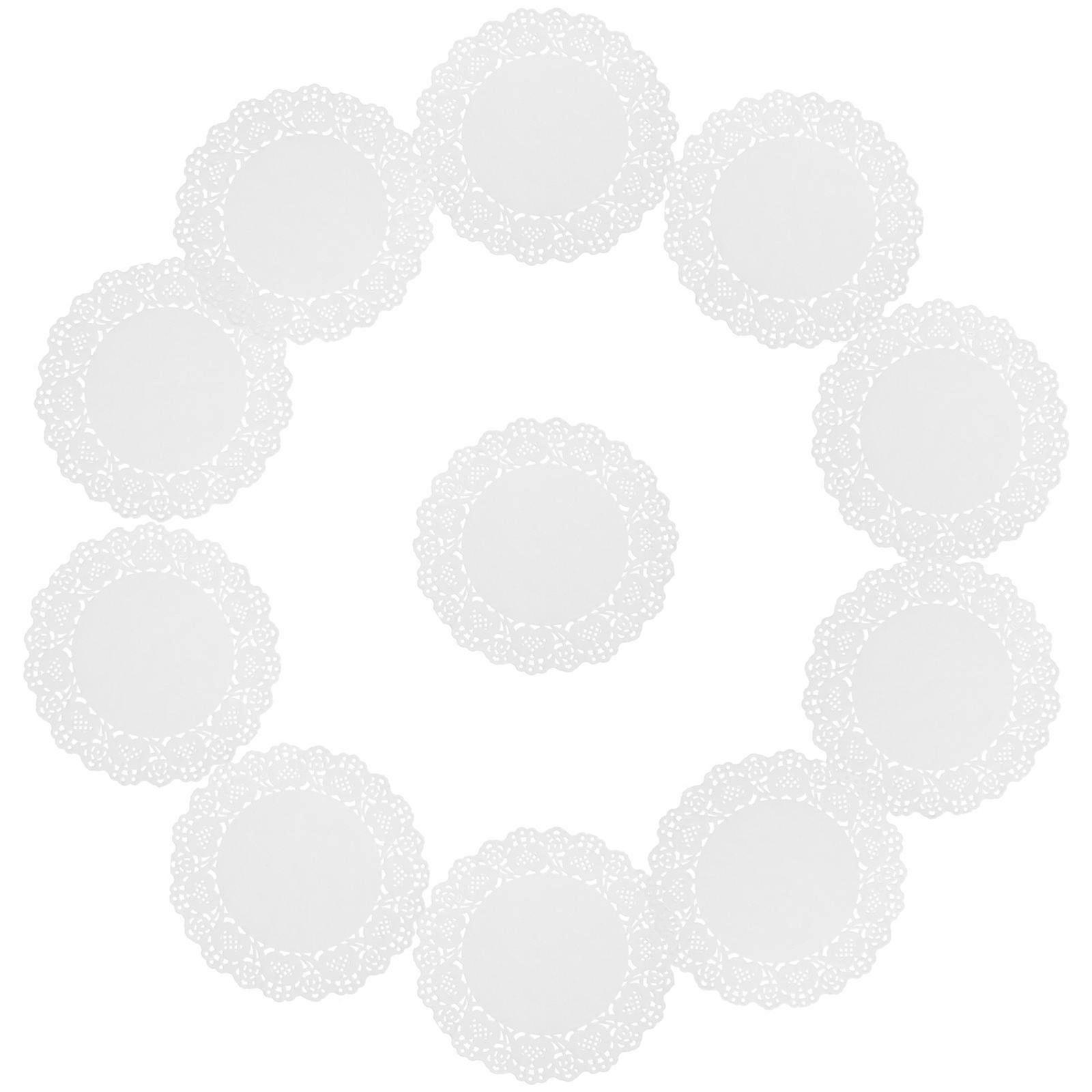 Paper Doilies White Decorative Placemat for Kitchen Use 200Pcs Pack