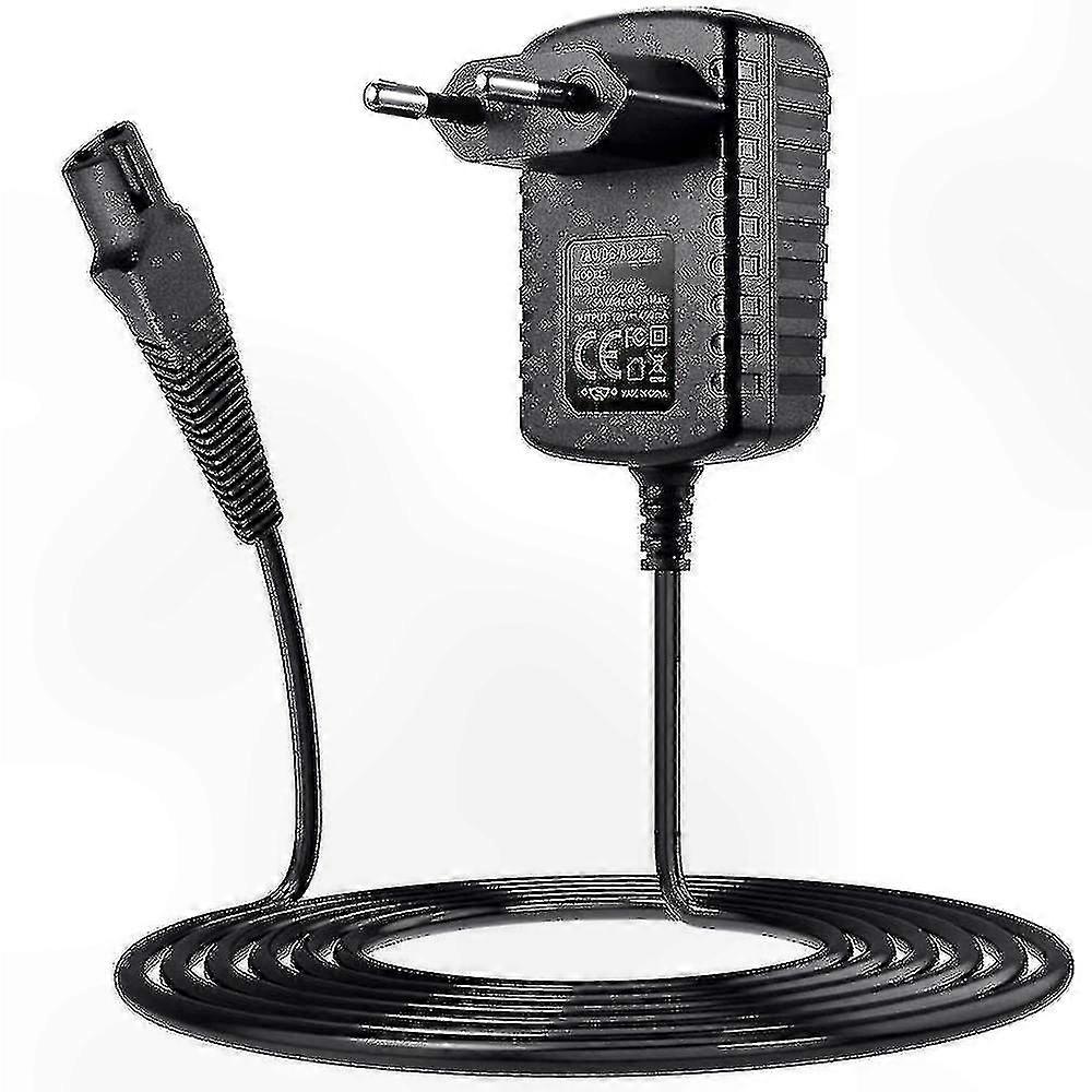 Electric Razor Charging Adapter for Multiple Shaver Models with EU Plug Compatibility