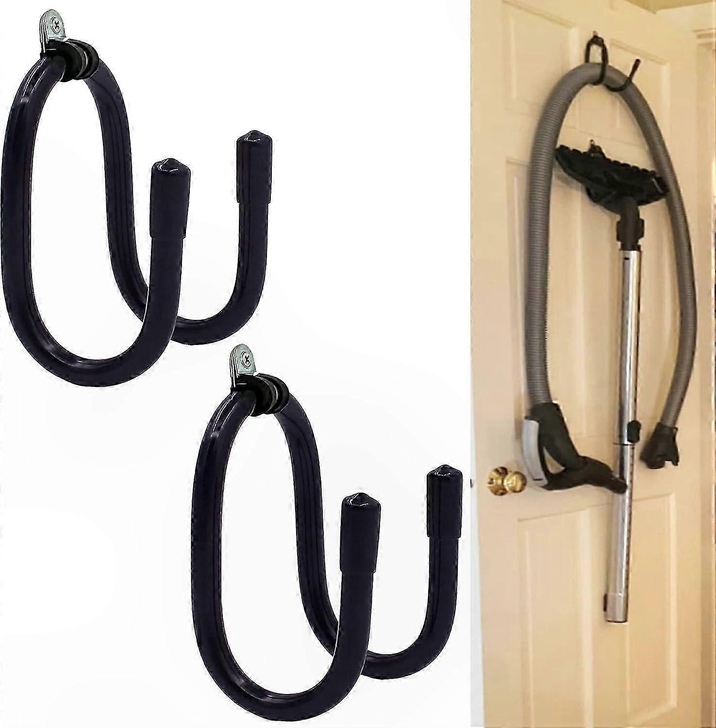 2-Pack Wall Mount Bracket for Vacuum Cleaner Head Storage Rack Organizer