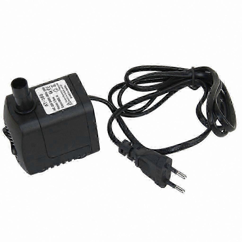 Submersible Water Pump for Aquarium and Fountain with EU Plug 15W 220-240V