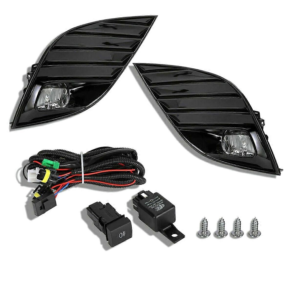 For XSE SE 2018 - 2020 LED Fog Lamps DRL Daytime Running Lights Switch Harness Covers Foglights Head