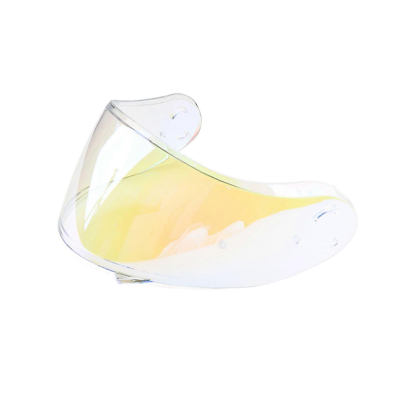 Motorcycle Helmet Visor Scratch Resistant Windproof Reinforced PC Protective Helmet Visor Replacement For CNS-3 Transparent Blue