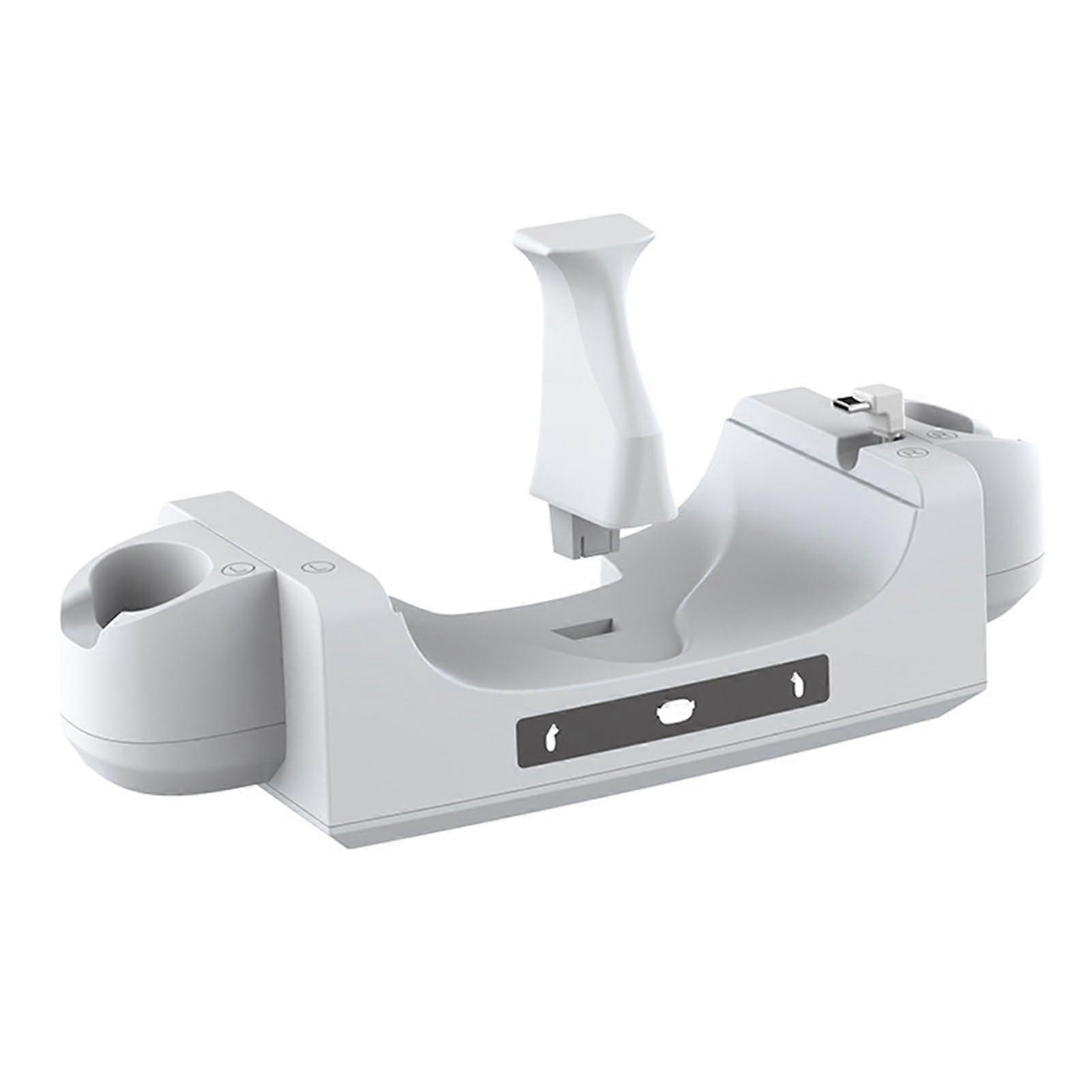 Charging Base VR Headset Dock For Meta Quest 3 White With Indicator Light Storage Rack