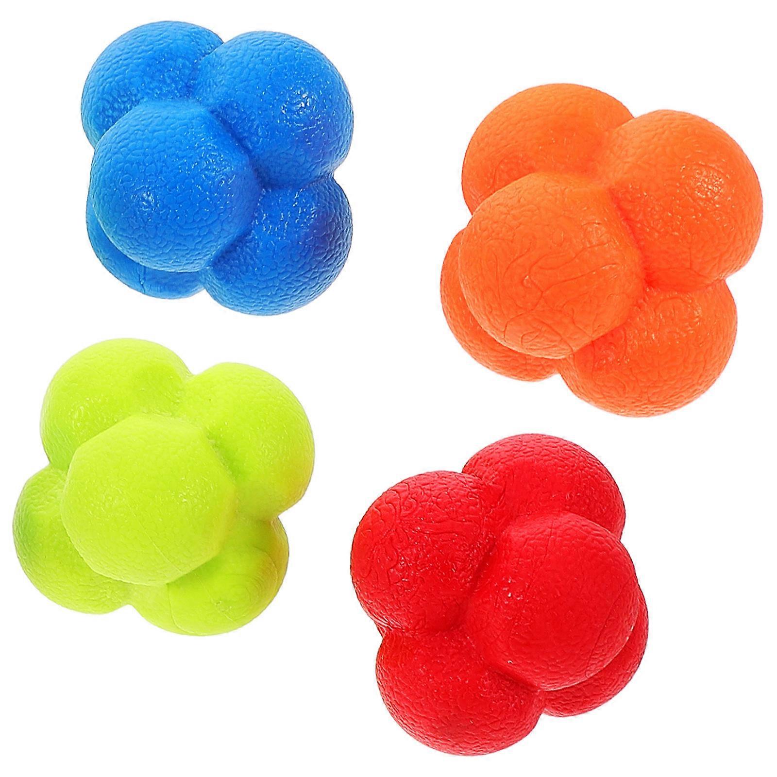Reaction Training Toys Hexagonal Reaction Ball for Agility Exercises 16Pcs