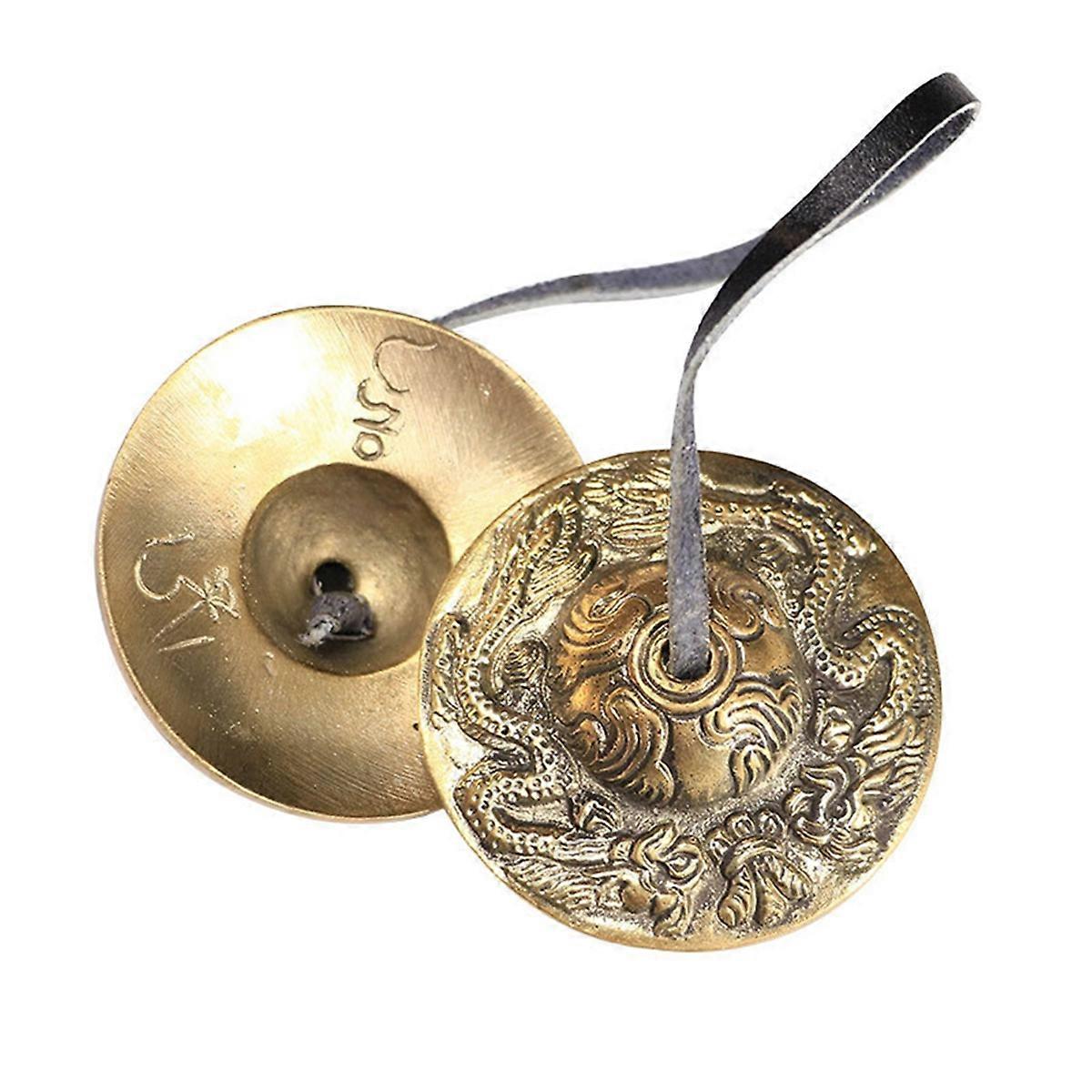 ネパールの工芸品シンバルベル、ヨガの詠唱サウンドヒーリング