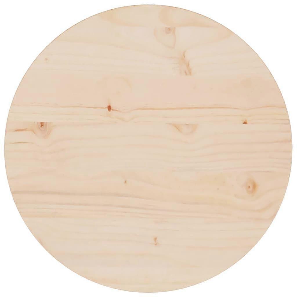 Table 40x2.5 cm Solid Wood Pine For Home And Garden