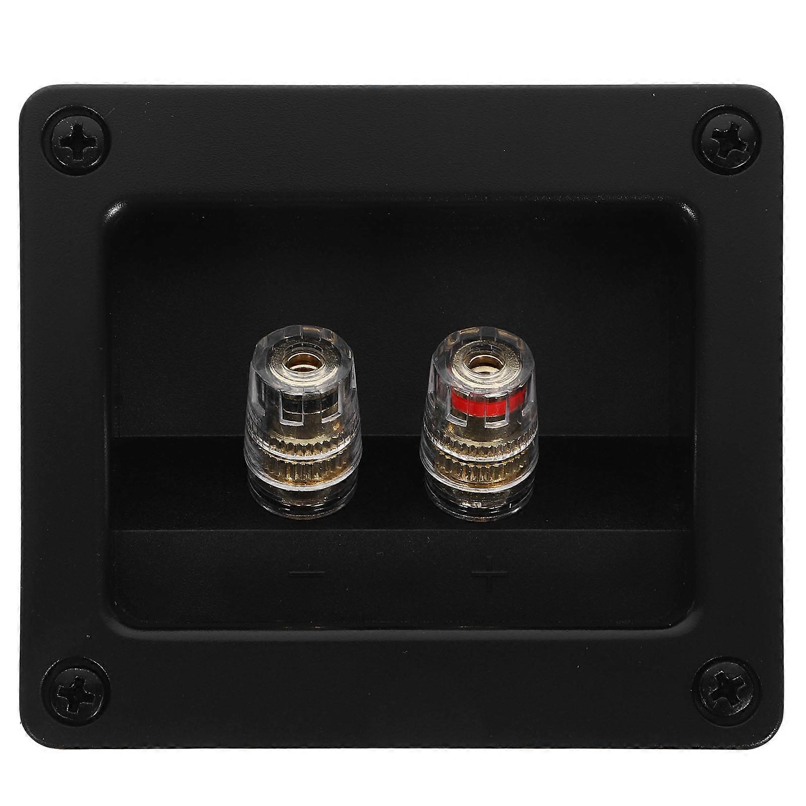 Speaker Box Terminal Cup 2-Way Loudspeaker Connector Screw Cup 5Pcs