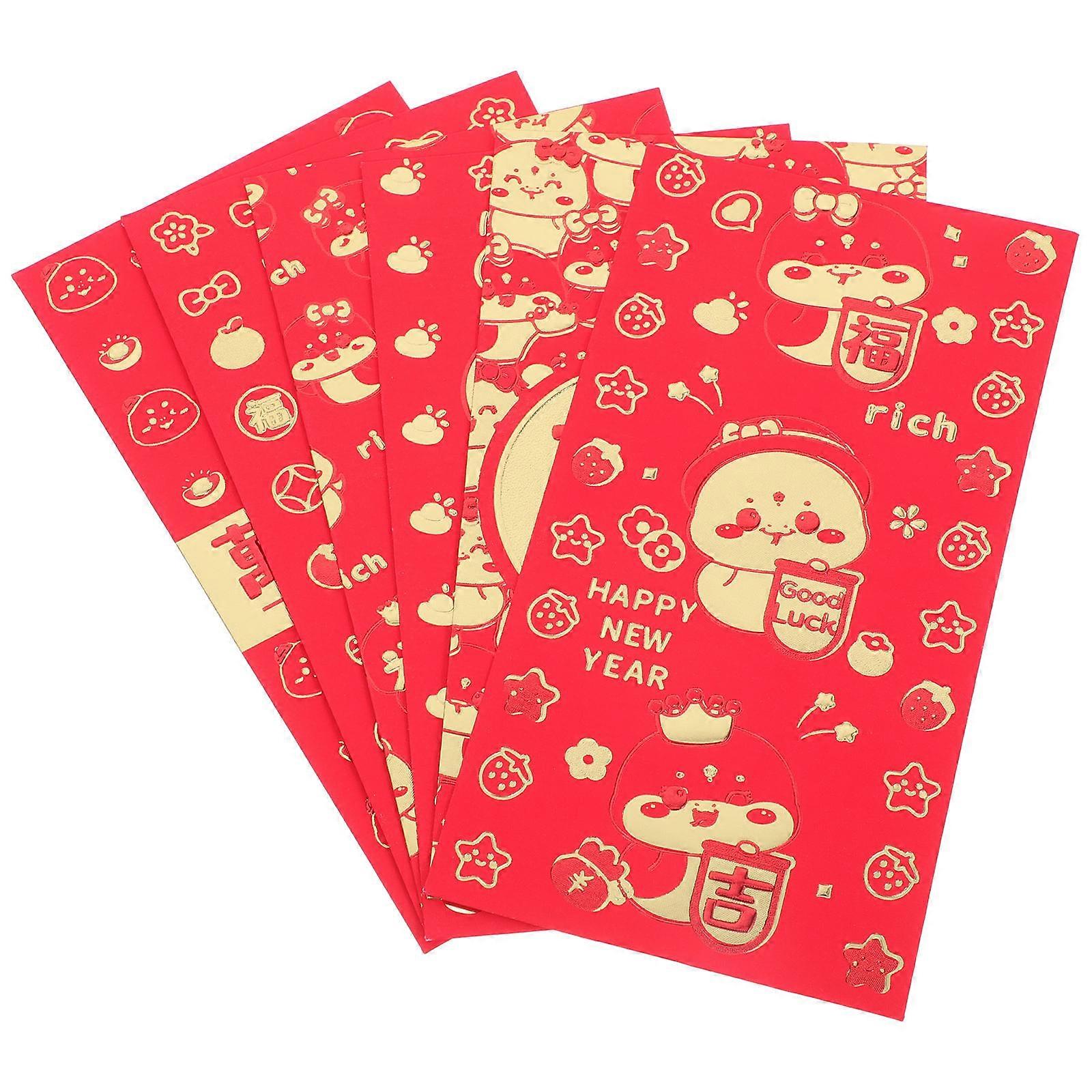 2025 Year Of The Snake Red Packets 240 Pcs Festive Design Ideal For Chinese New Year Wedding And Birthday Occasions