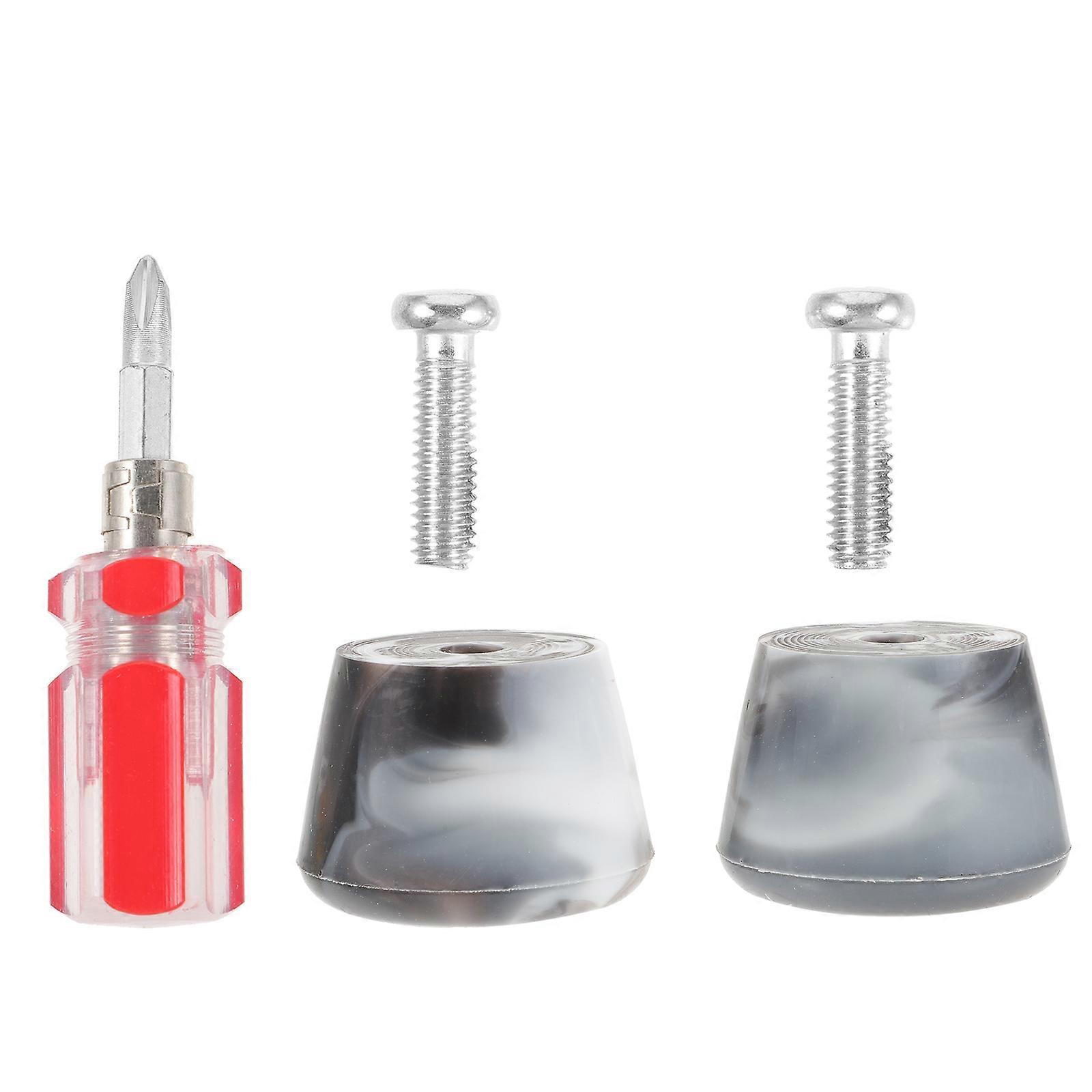 Skate Board Accessories Roller Skating Toe Stops Brake Plugs 5Sets