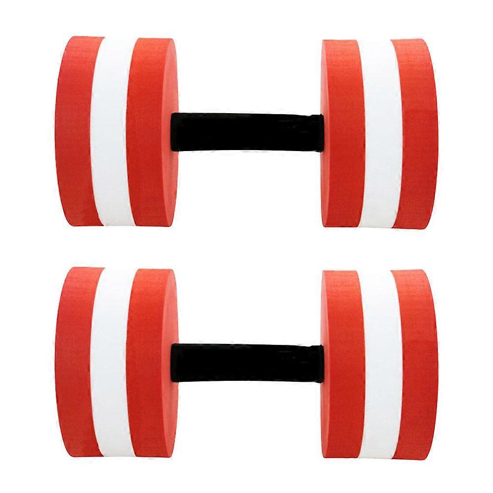 Water Aerobics Barbell for Fitness Exercise 4Pcs Eva Floating Dumbbell