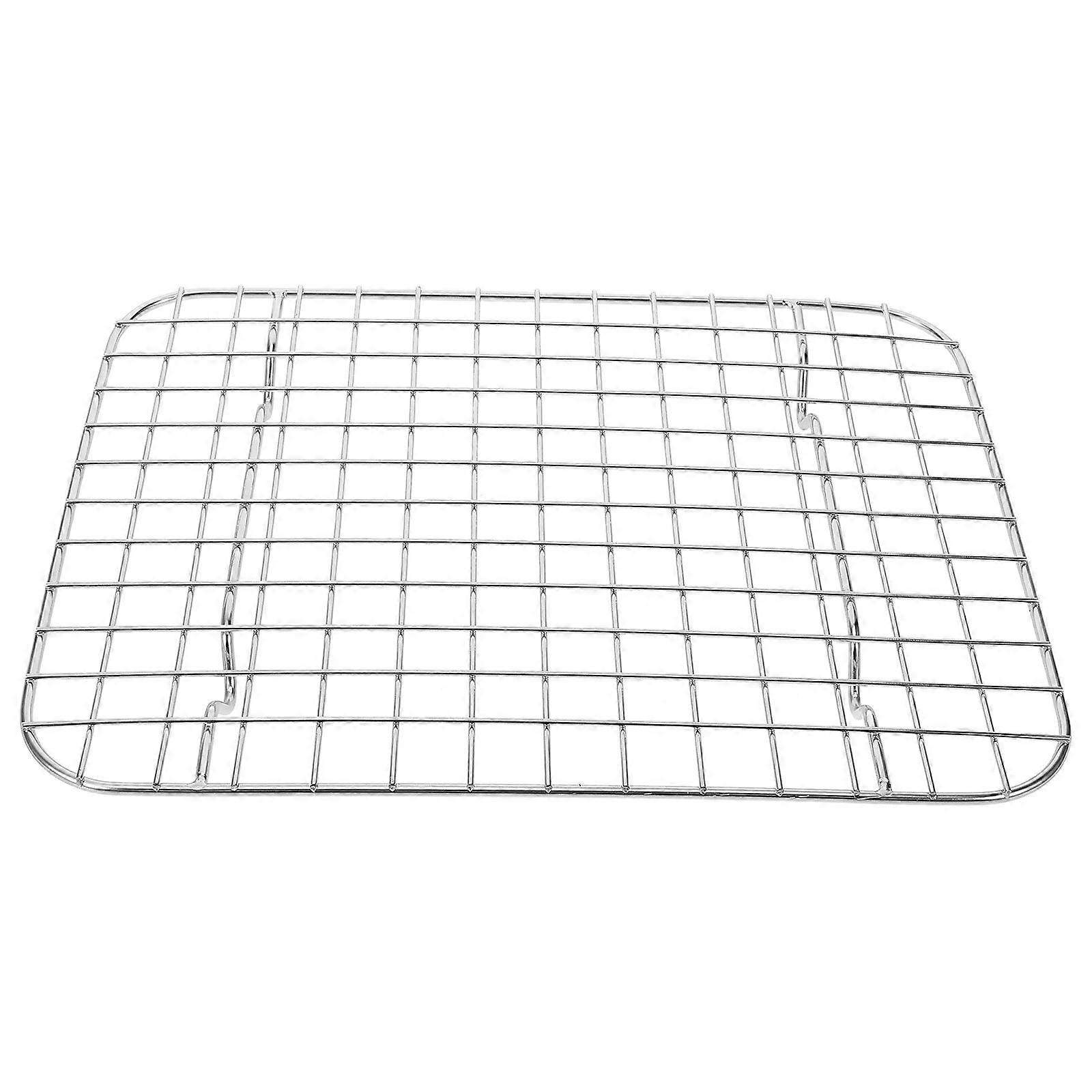 Grid Grilling Rack Stainless Steel Wire Rack for Baking 4Pcs Set