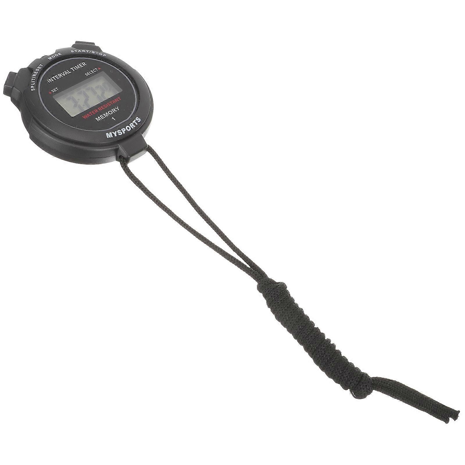 Digital Timer for Sports Electronic Stopwatch Outdoor Use 5Pcs