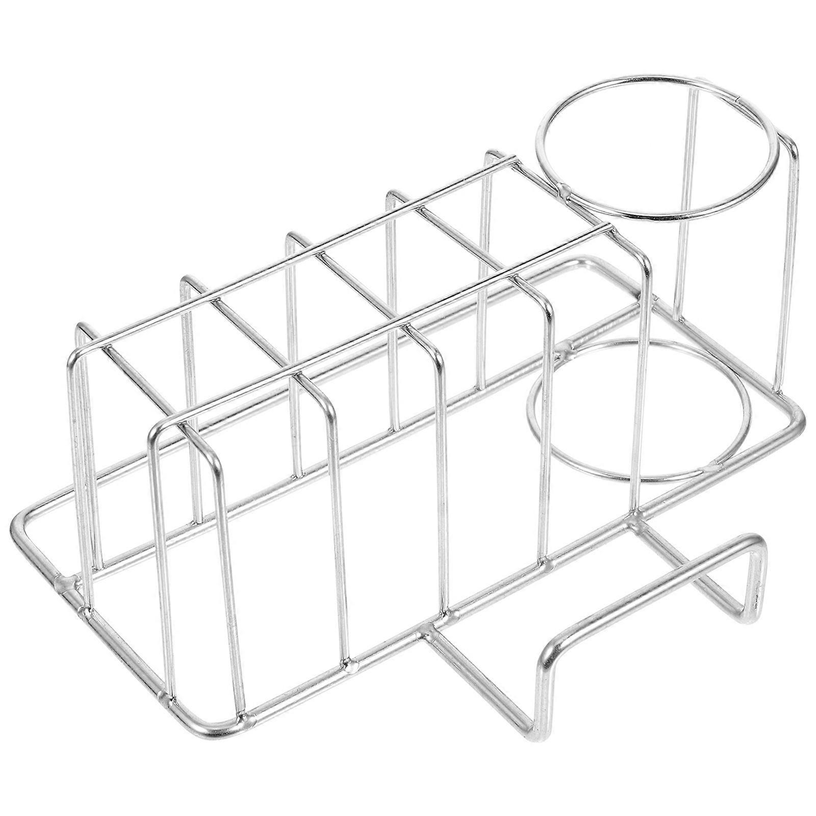 Sponge Rack Kitchen Sink Holder for Cleaning Tools Storage 5Pcs