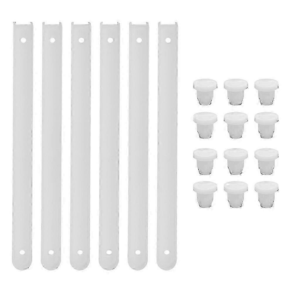 3 Sets Plastic Drawer Slides Drawer Replacement Parts Drawer Rails Drawer Track Rails f54 25-26