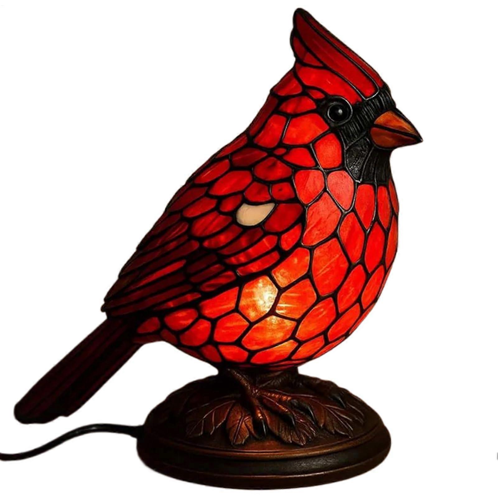 Bird Lamps Resin Bird Lamps For Home Decor Animal Theme Tabletop Lamps For Restaurant Dormitory Bookshelf Bedroom Office