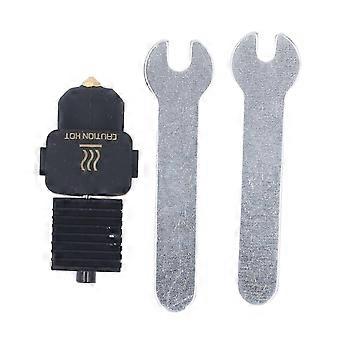 Brass Nozzle Hot End Kit Extrusion Heating Block with Heat Resistant Silicone Sock for Bambu Lab A1 A1 Mini 3D Printer 0.4mm
