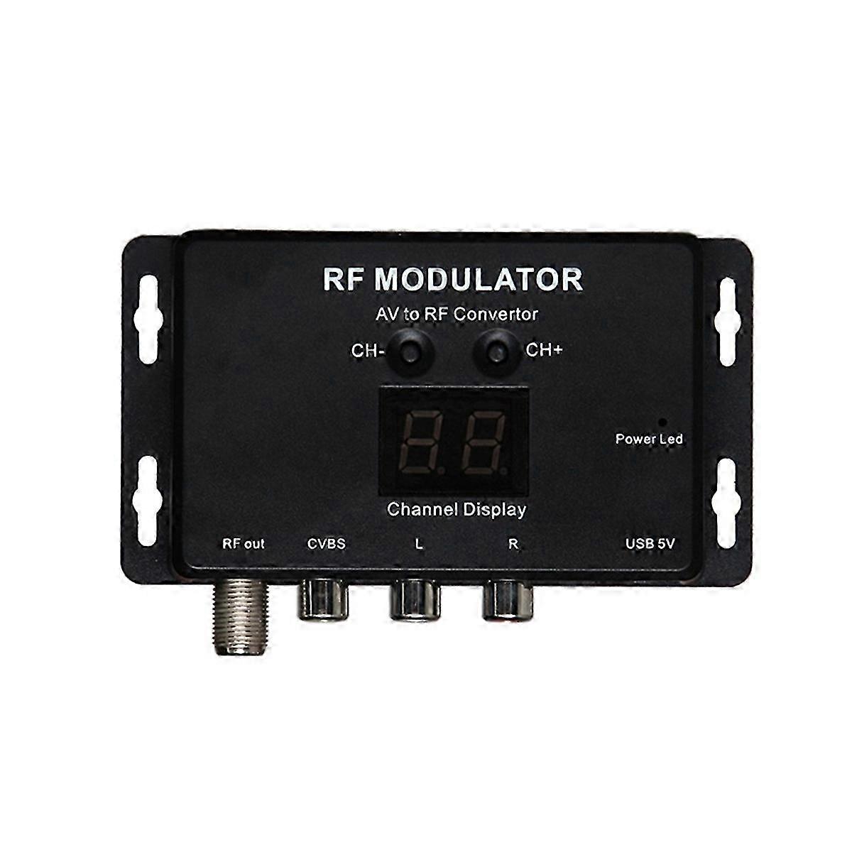 RM06 RF Modulator AV to RF Converter Digital Display 25-26