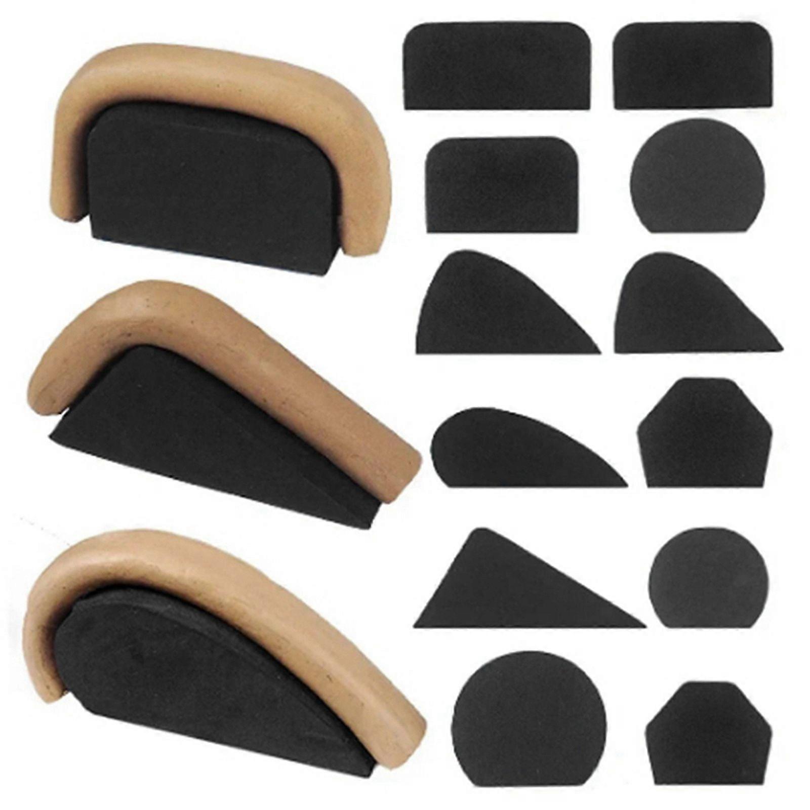 Pottery Mug Handle Molds Set of 12 DIY Cups Handle Making Mold Tool for Clay Ceramic Clay Cutters Coffee Mug Handle Mold