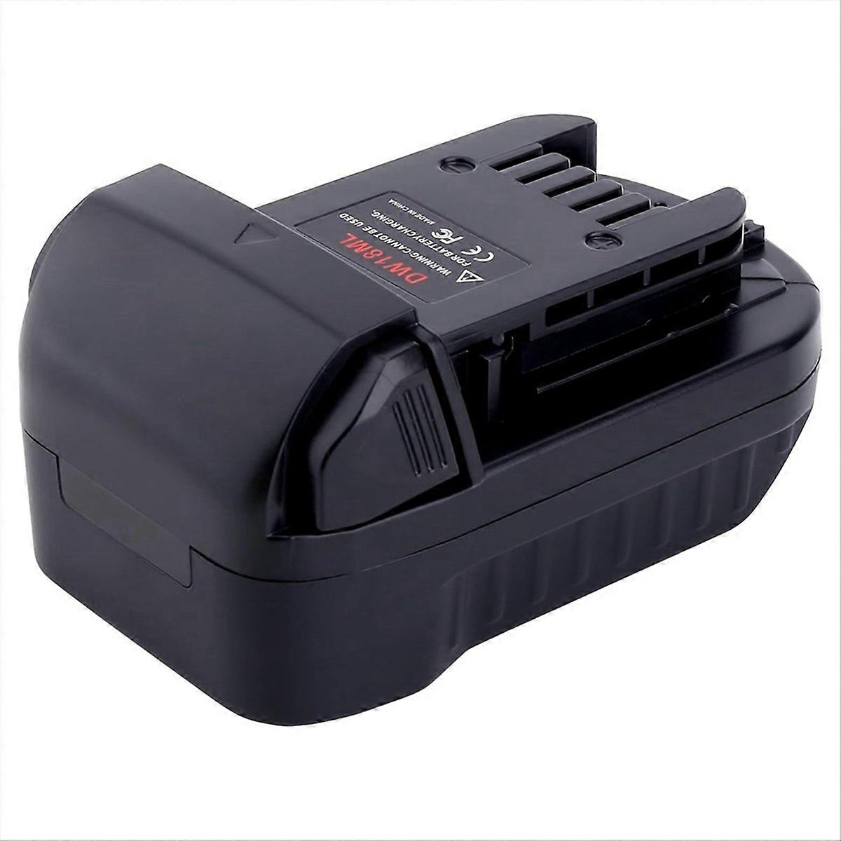 Adapter for Dewalt 20V Max Battery to Replacement for Milwaukee M18