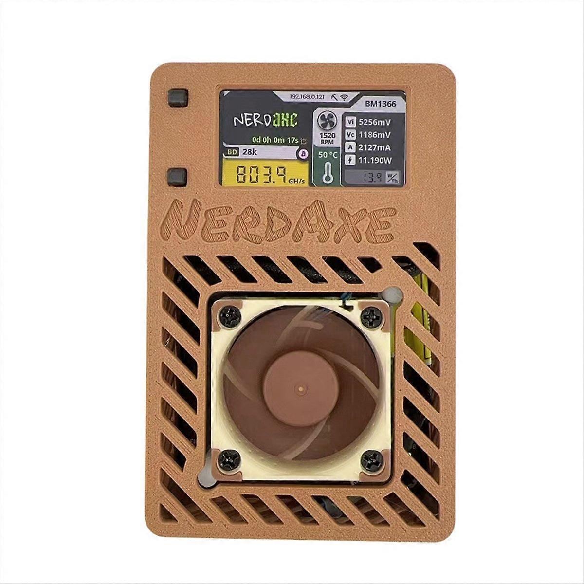 NerdAxe Miner Nerdminer BM1366 ASIC Chip BTC Miner UK PLUG