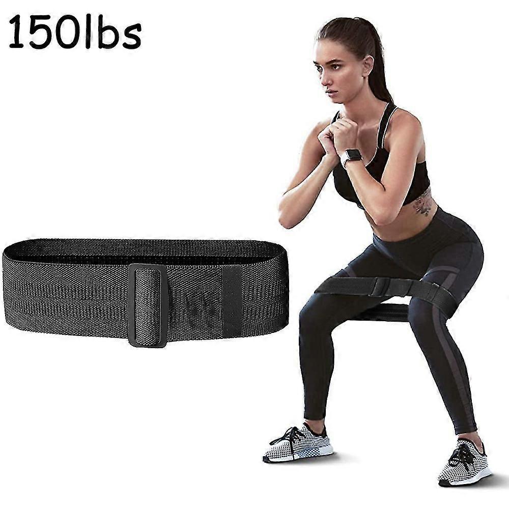 Resistance Bands Set For Legs And Butt Adjustable Workout Bands Exercise Bands, Non Roll Up Non-slip