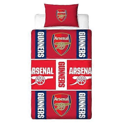 Arsenal FC Gunners Reversible Crest Duvet Set