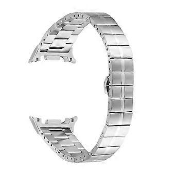 Watch Band Compatible For Samsung Galaxy Watch8 40mm 44mm / Watch8 Classic 46mm , Stainless Steel 1-Bead Slim Fit Strap