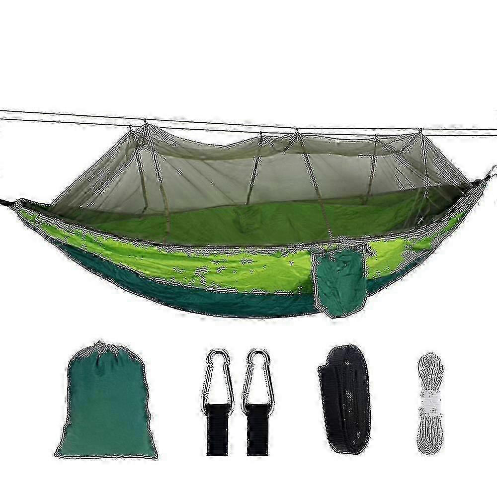 Homemiyn Hammock With Mosquito Net Outdoor Garden Hammock(260x140cm)