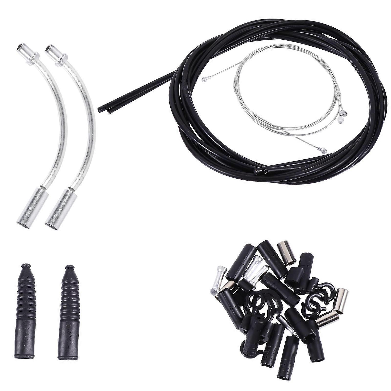 1 Set Universal Bike Inner Brake Cable Housing Kit Brake Cable Replacement Kit