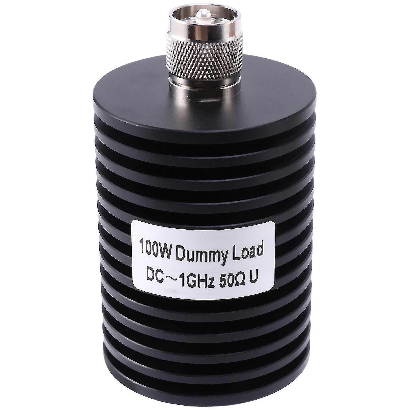 100w Pl259 Dc-1ghz Dummy Load, Dummy Load Plug, Uhf Connector Rf Coaxial Dummy Load