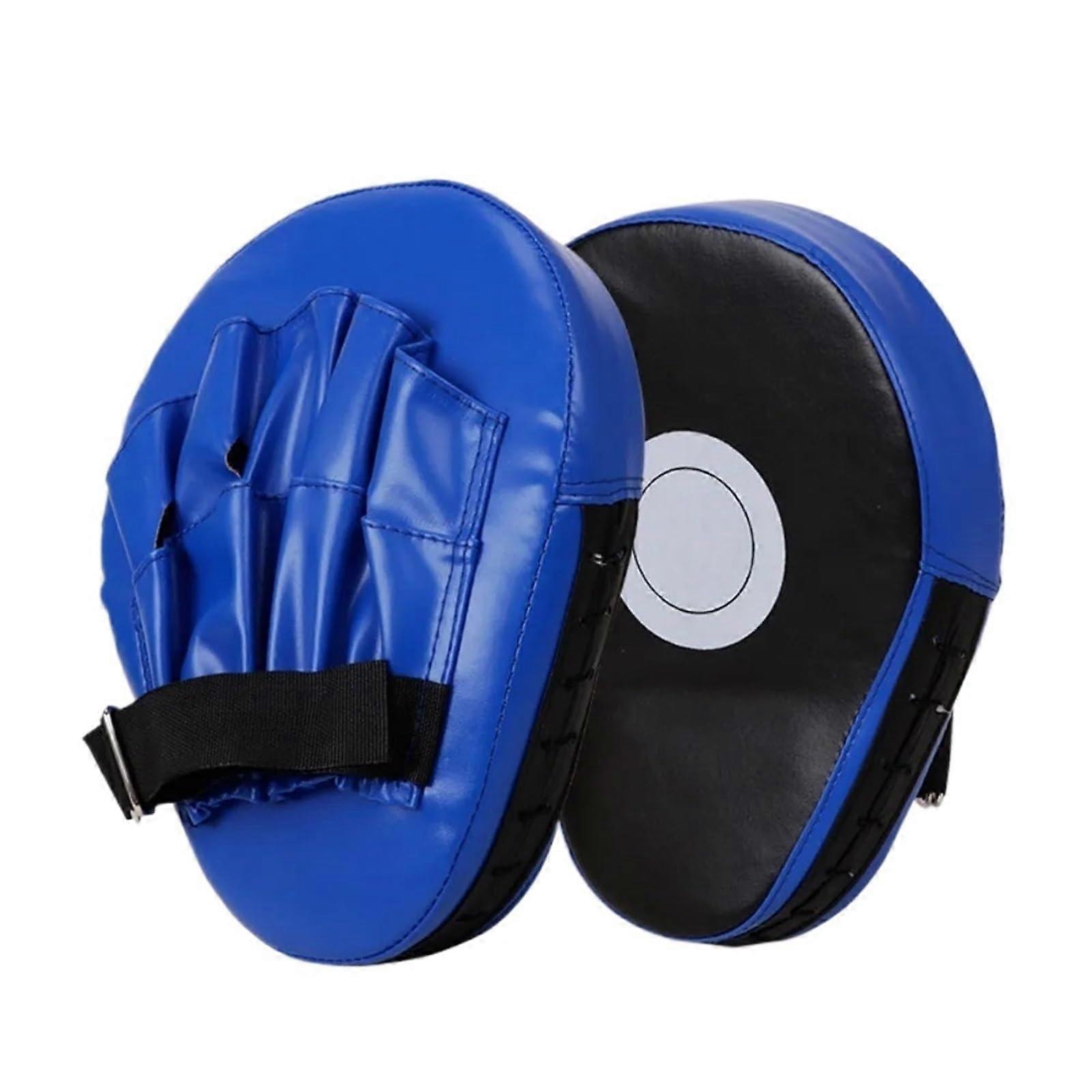 Boxing Hand Target 2Piece Training Equipment Punching Pads For Combat Blue