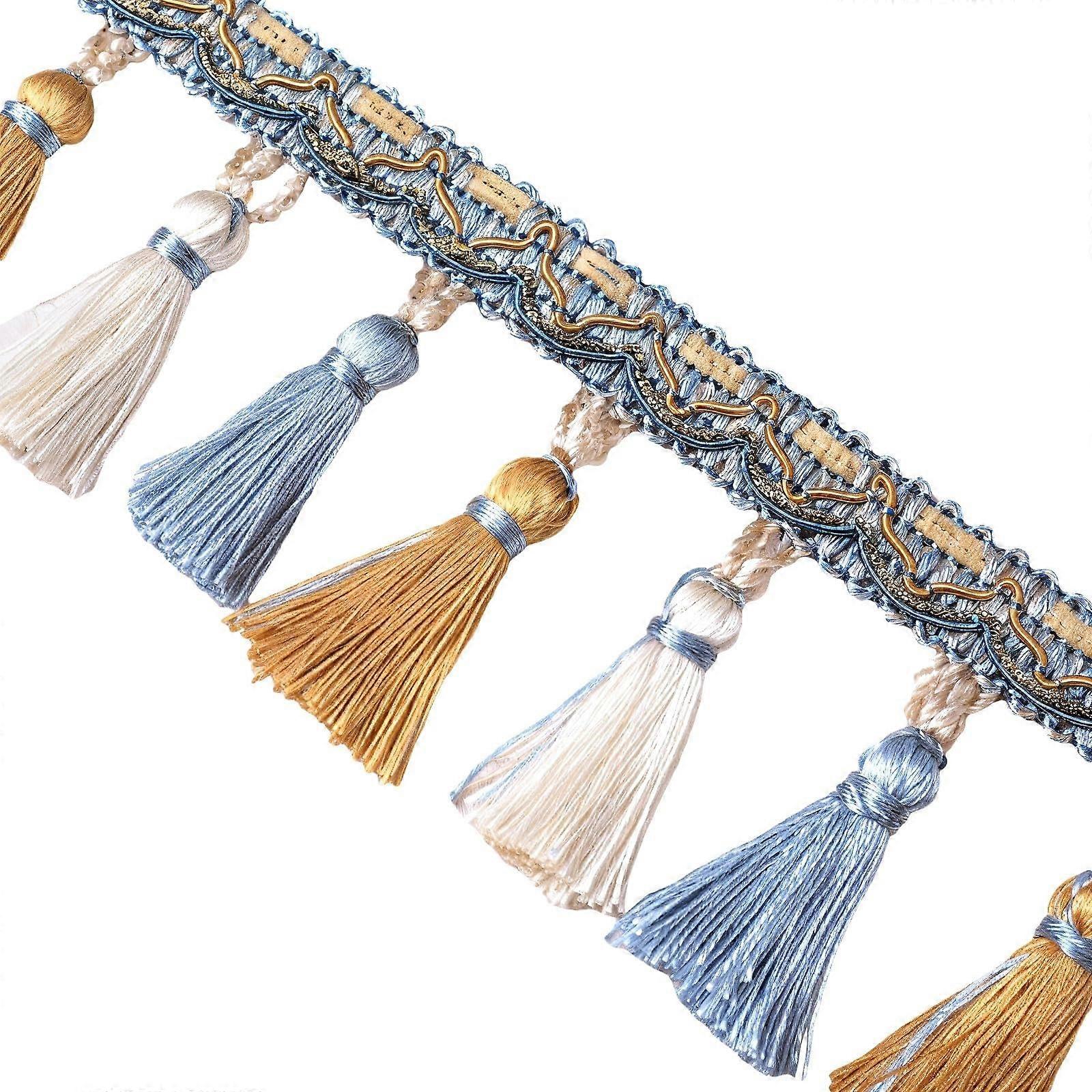 ThreeColor Tassel Trim For Sofas And Curtains Polyester European Style Home Decor