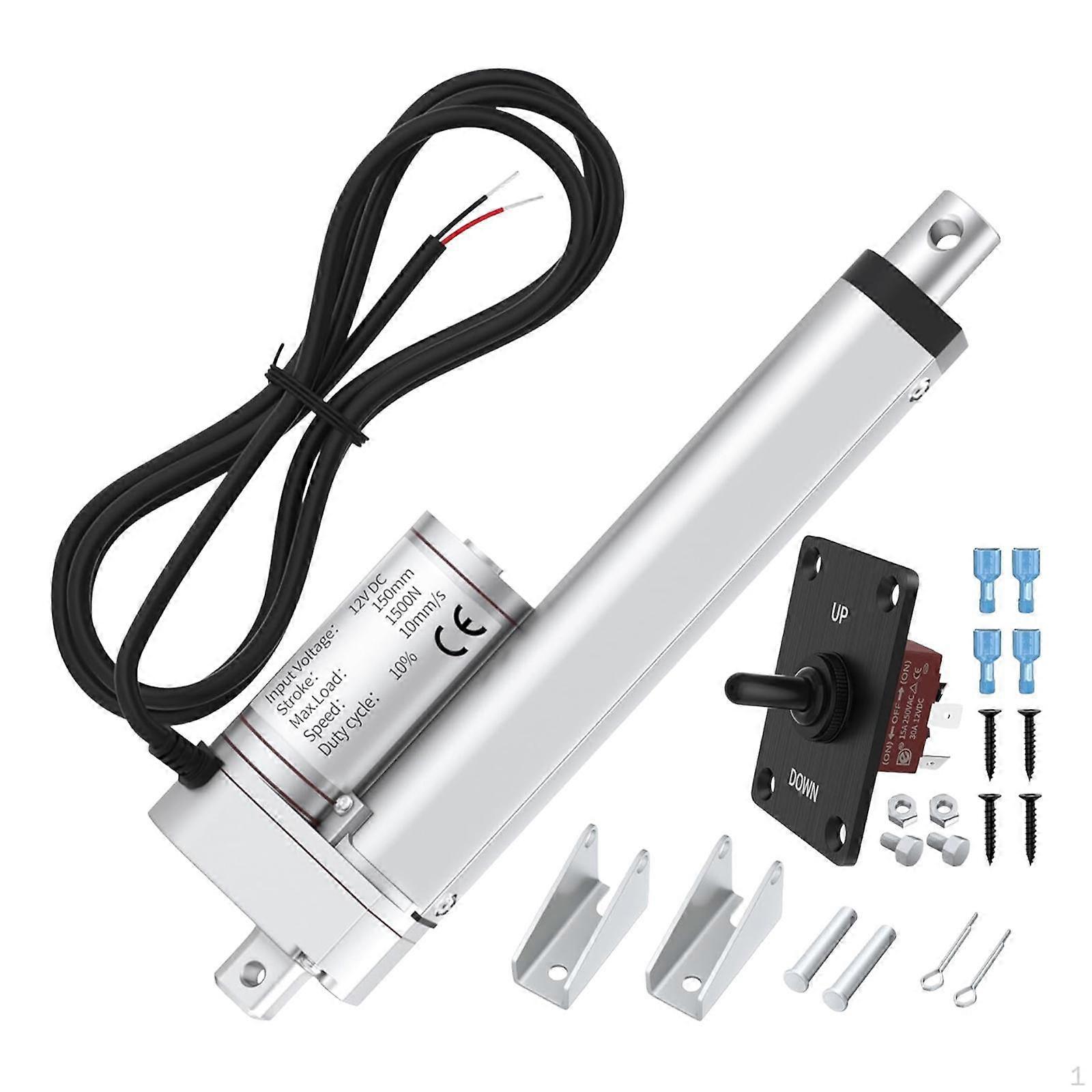 Linear Actuator,Heavy Duty with Controller,Fast Electric Actuator,Waterproof 10mm/" Motion 12V