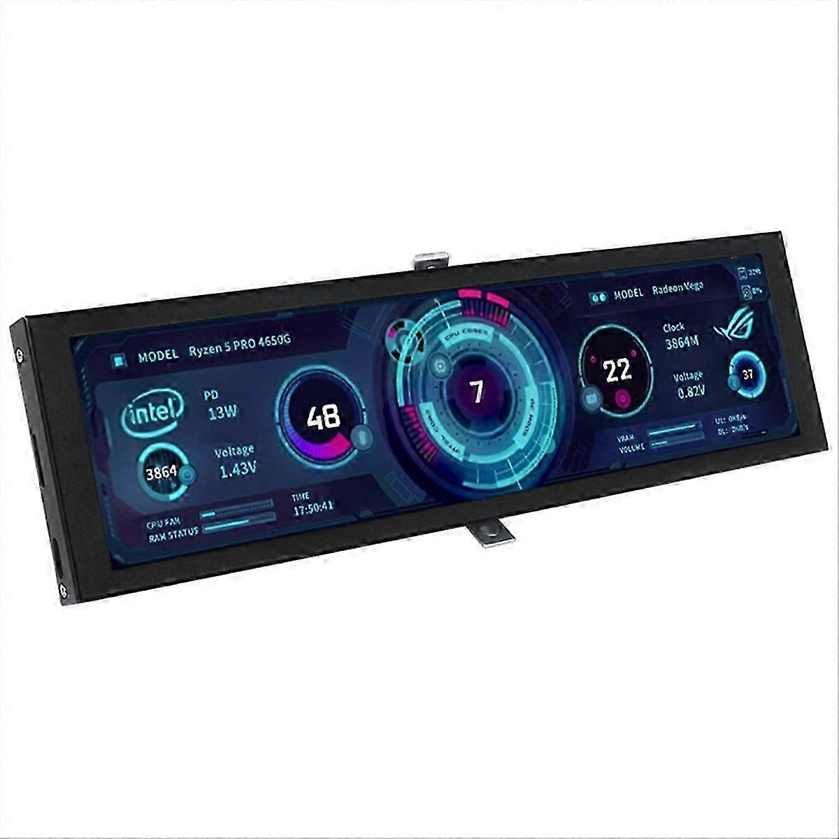 8,8" IPS Type-C sekundær skærm - Smart Display Case Sort