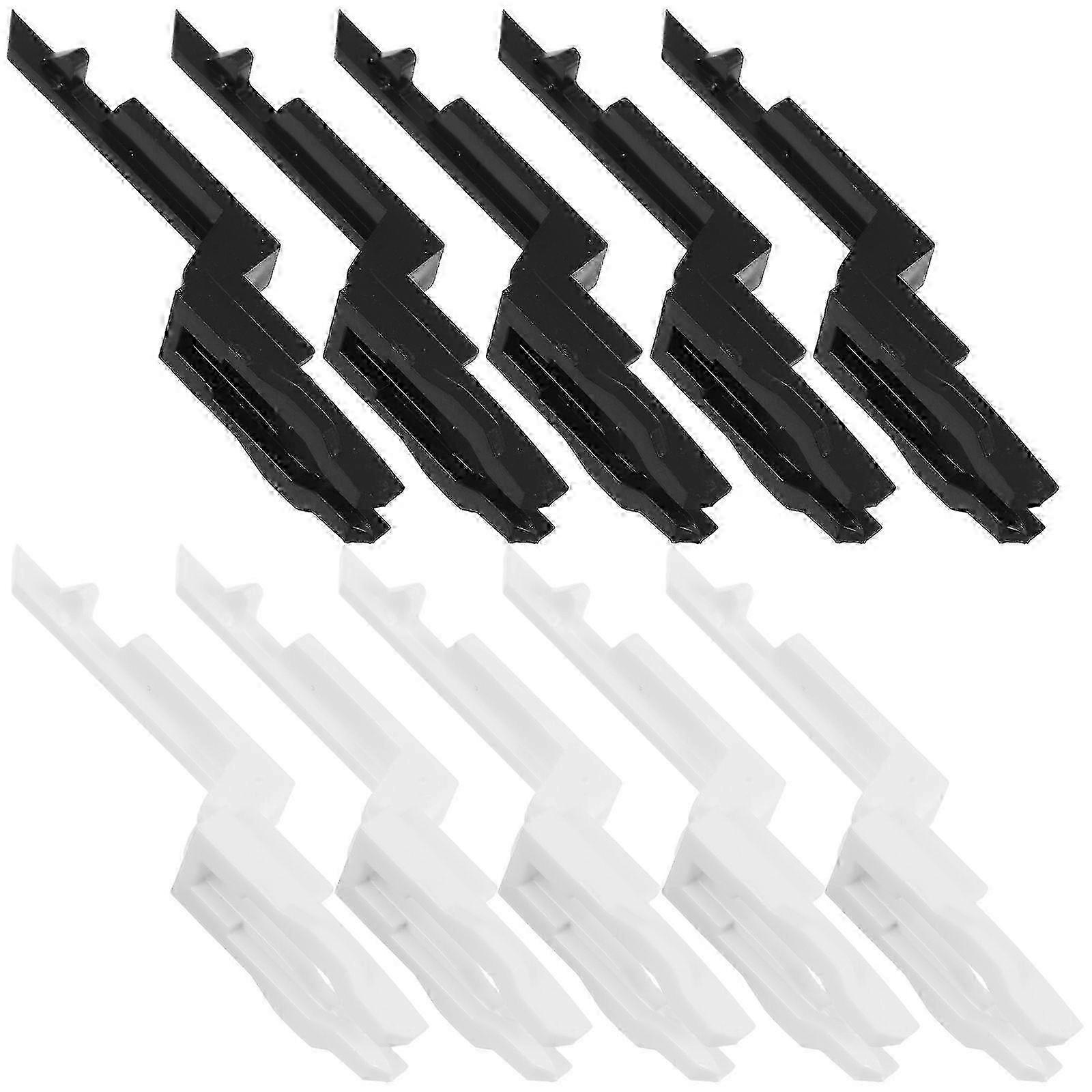 10pcs Emergency Call Point Test Key Reusable Plastic Key Emergency Fire Call Point Key For Fire Call Break Glass Switch And Emergency Door Release 202