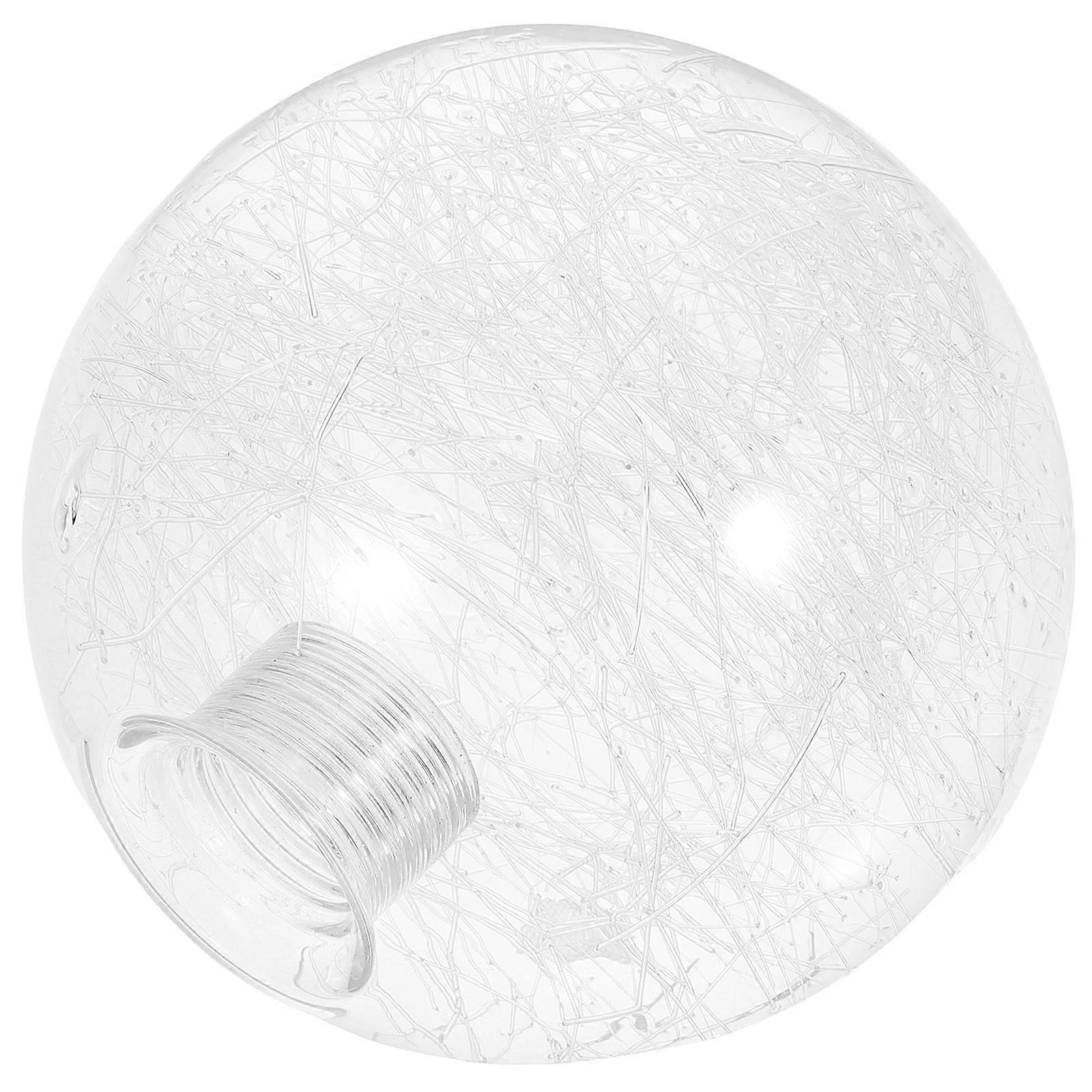Transparent Glass Lampshade 120mm Ceiling Light Shade G9 Base Light Diffusion 1Set
