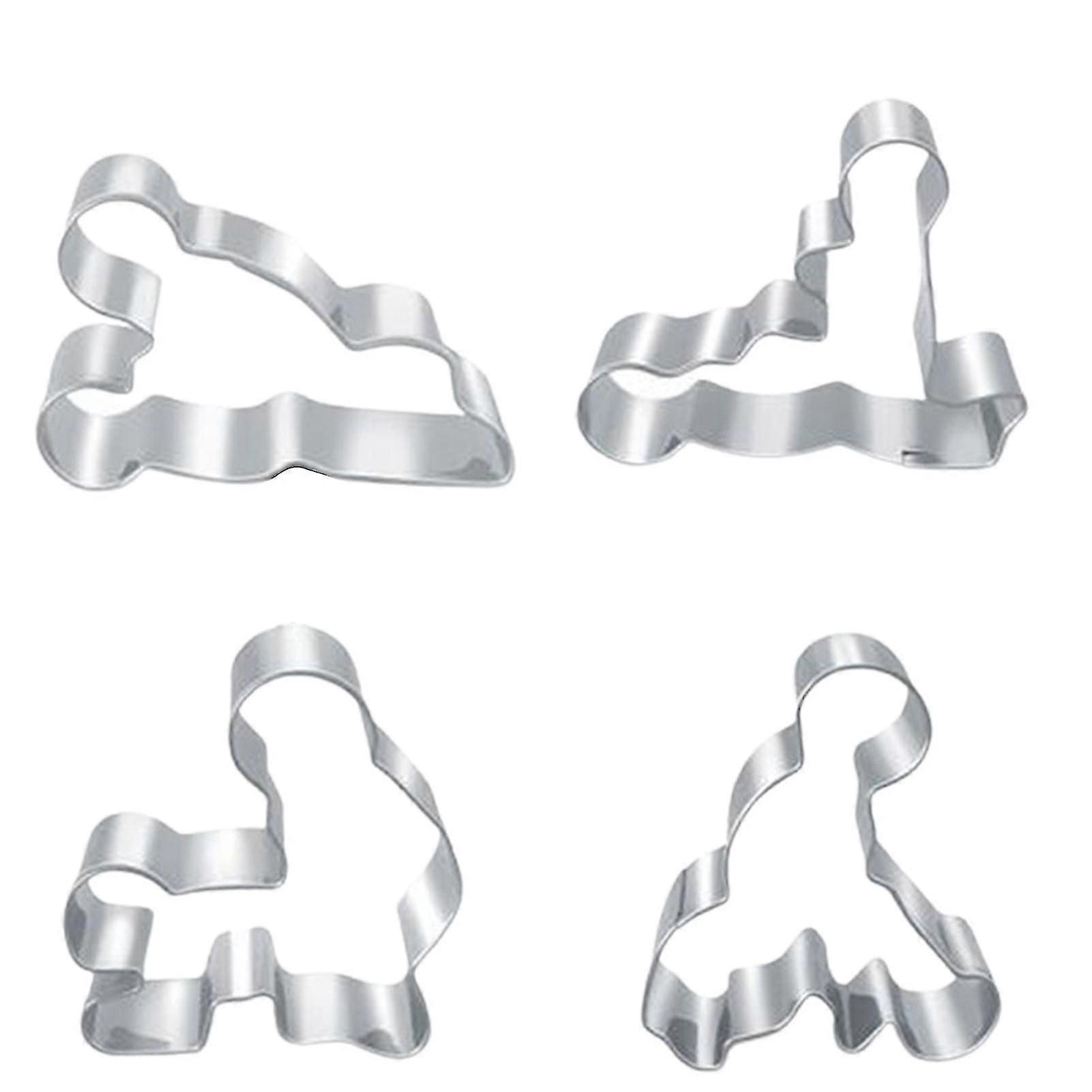 4-delers kakeformsett for voksne, design for baking