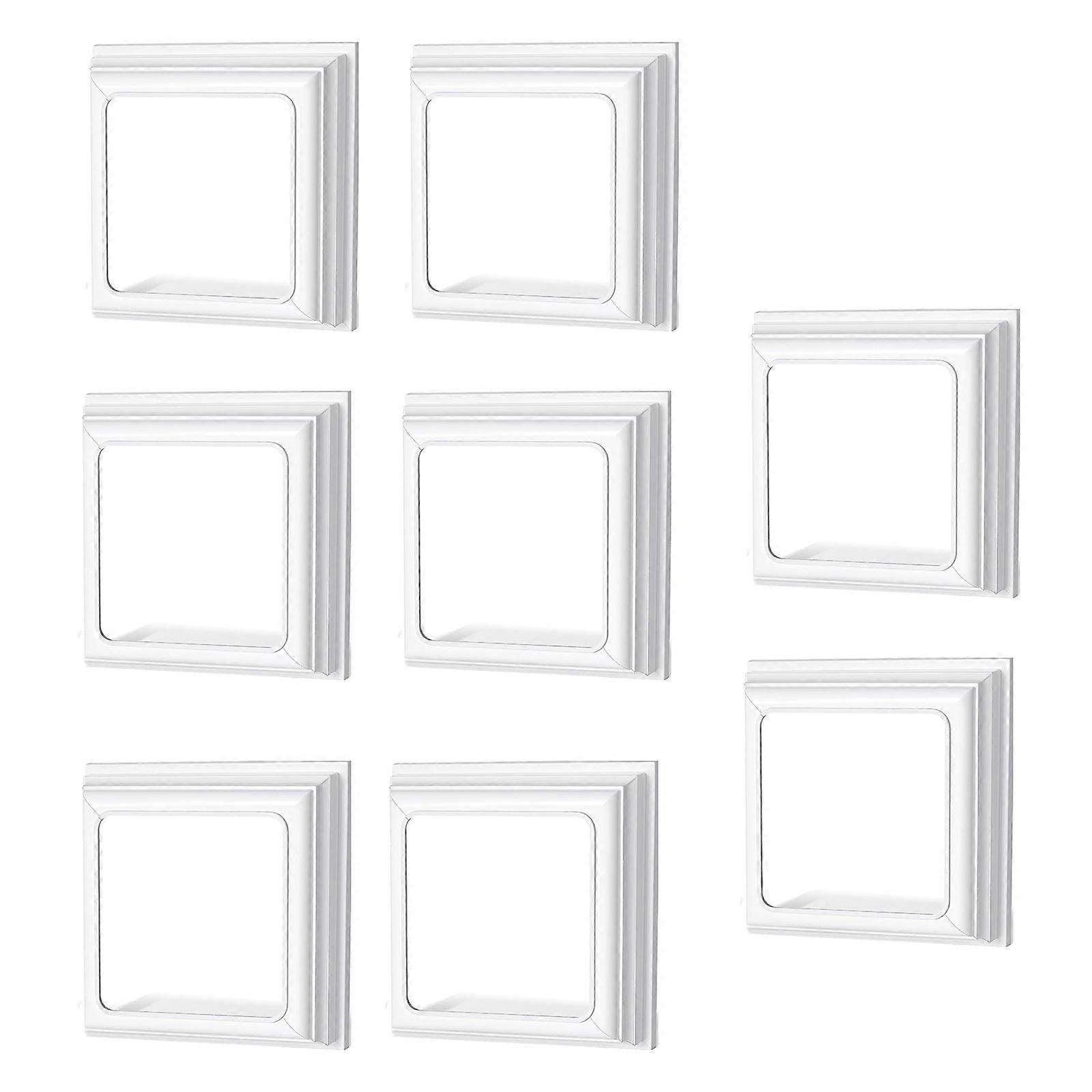 4/8pcsTrim Post Base Covers Waterproof Strong Sleeve Wrap Strong Deck Post Skirts set for Deck Column Multicolor