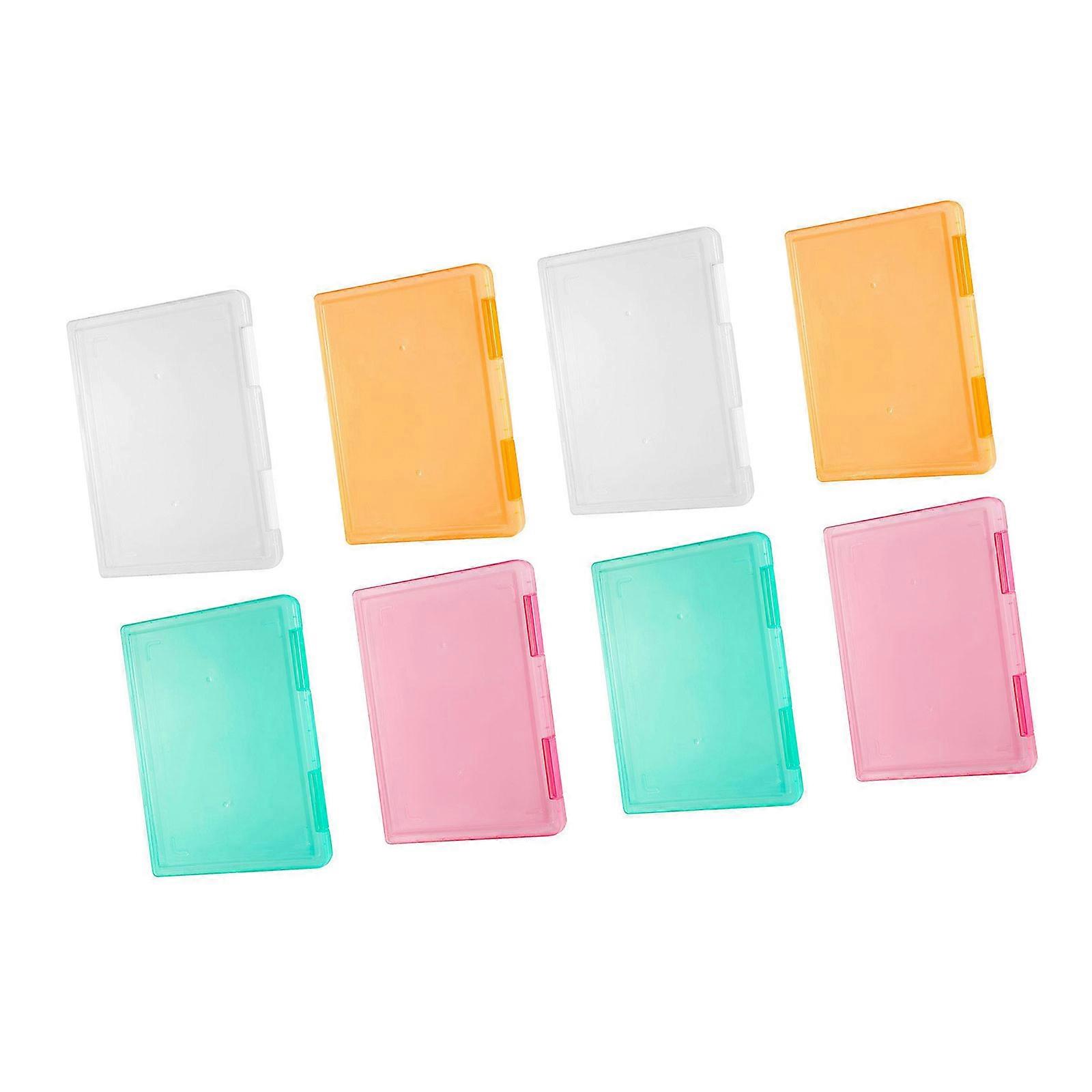 Letter Paper File Project Case File Storage Box Documents Holders for Office School Scrapbooking File Storage Containers Multicolor