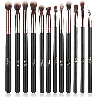 Eye Makeup Brushes 12pcs Rose Gold Eyeshadow Makeup Brushes Set For...