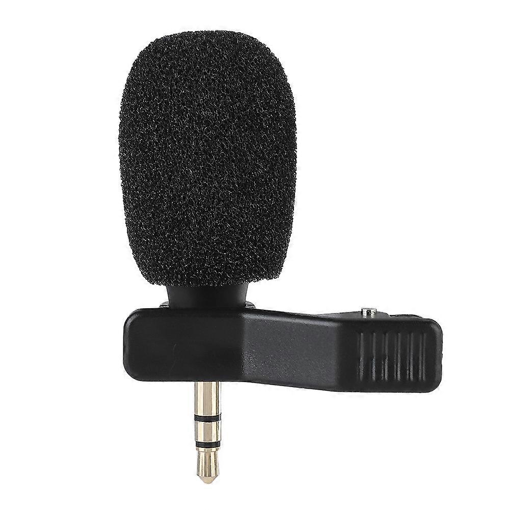 MIni Portable Condenser Microphone 3.5mm Microphone For Mobile Phone PC Recorder Unidirectional