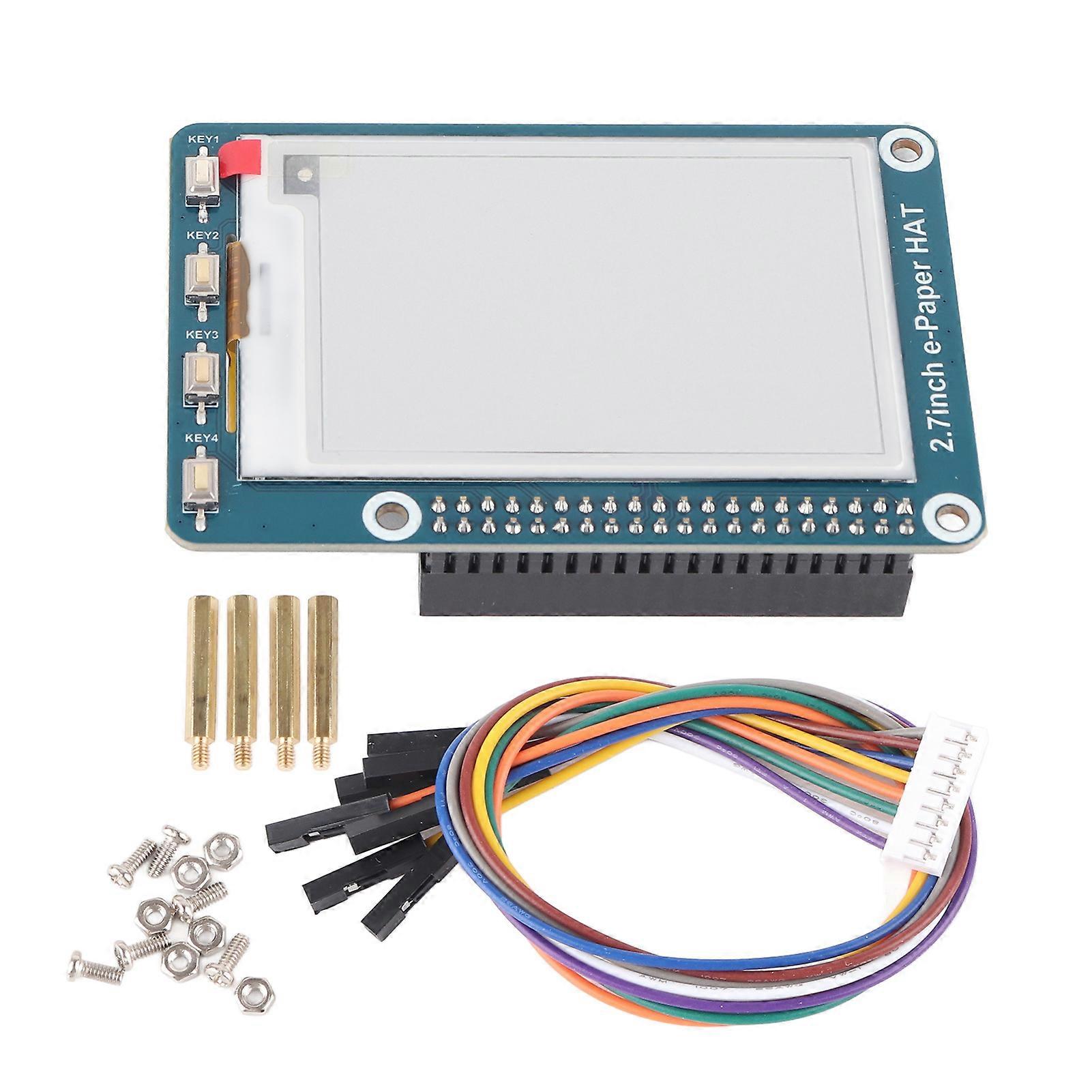 2.7inch EPaper HAT EInk Module 2color Display Board for Raspberry Pi / Arduino