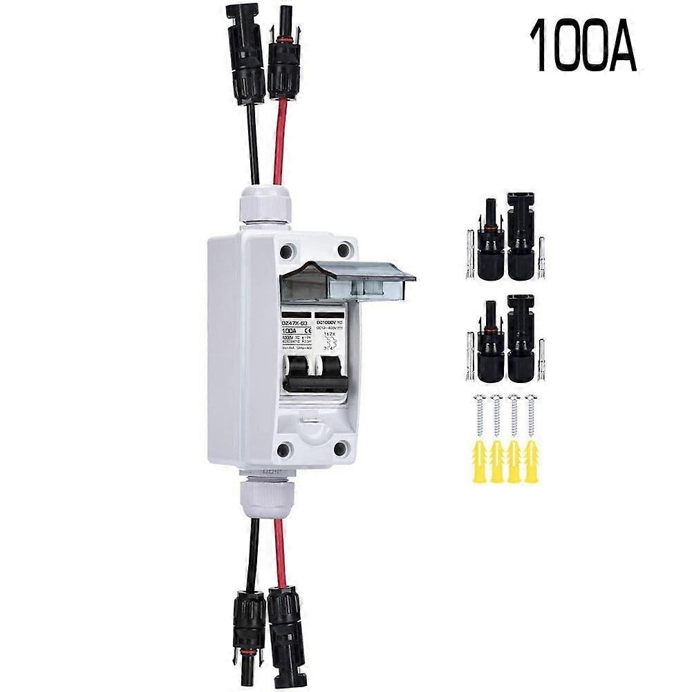 PV Isolator Switch DC1000V IP65 Disconnect Circuit Breaker for Solar Panels