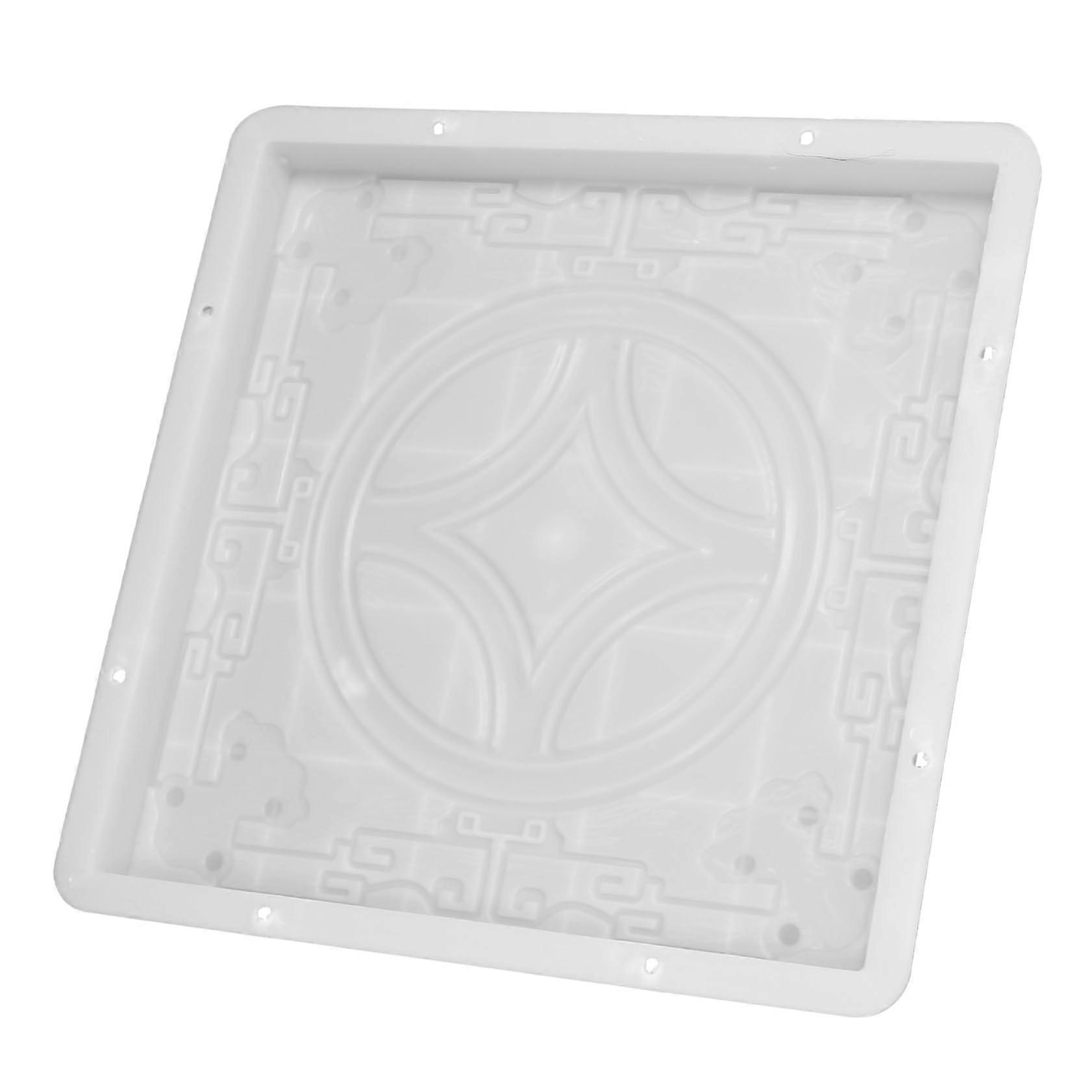 Garden Stepping Stone Mold for DIY Pathways Patio Walkway Maker Reusable Paver Mould Backyard