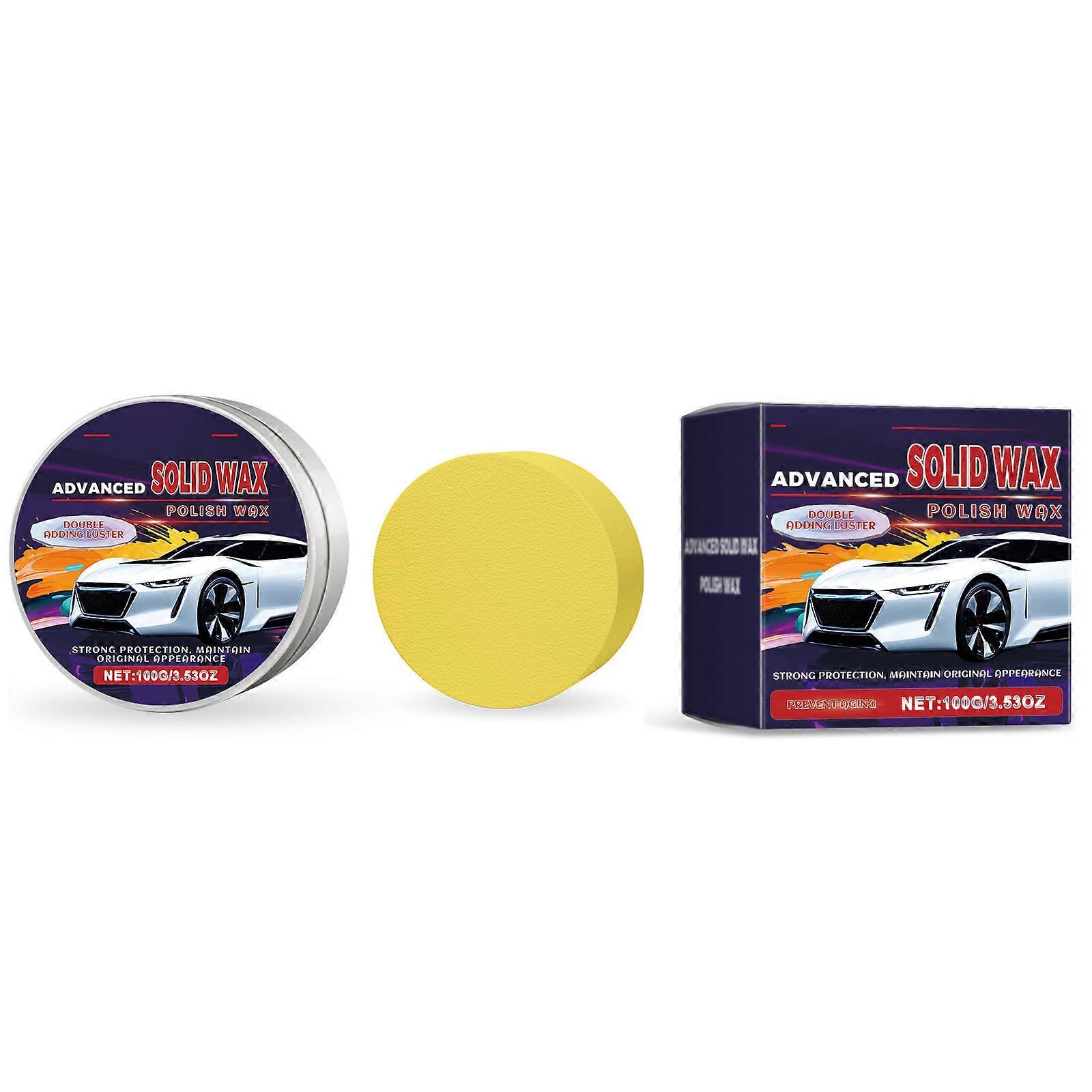 Multipurpose Vehicle Polish Compound 100g Heavy Duty Resin Car Polishing Paste Auto Surfaces Restorer for Maintenance Use Multicolor