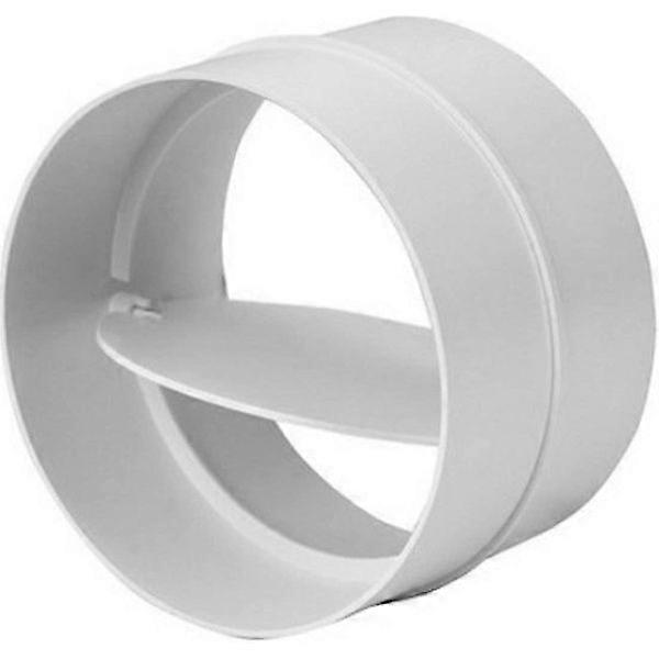 100mm connection with check valve around ventilation pipe 100mm