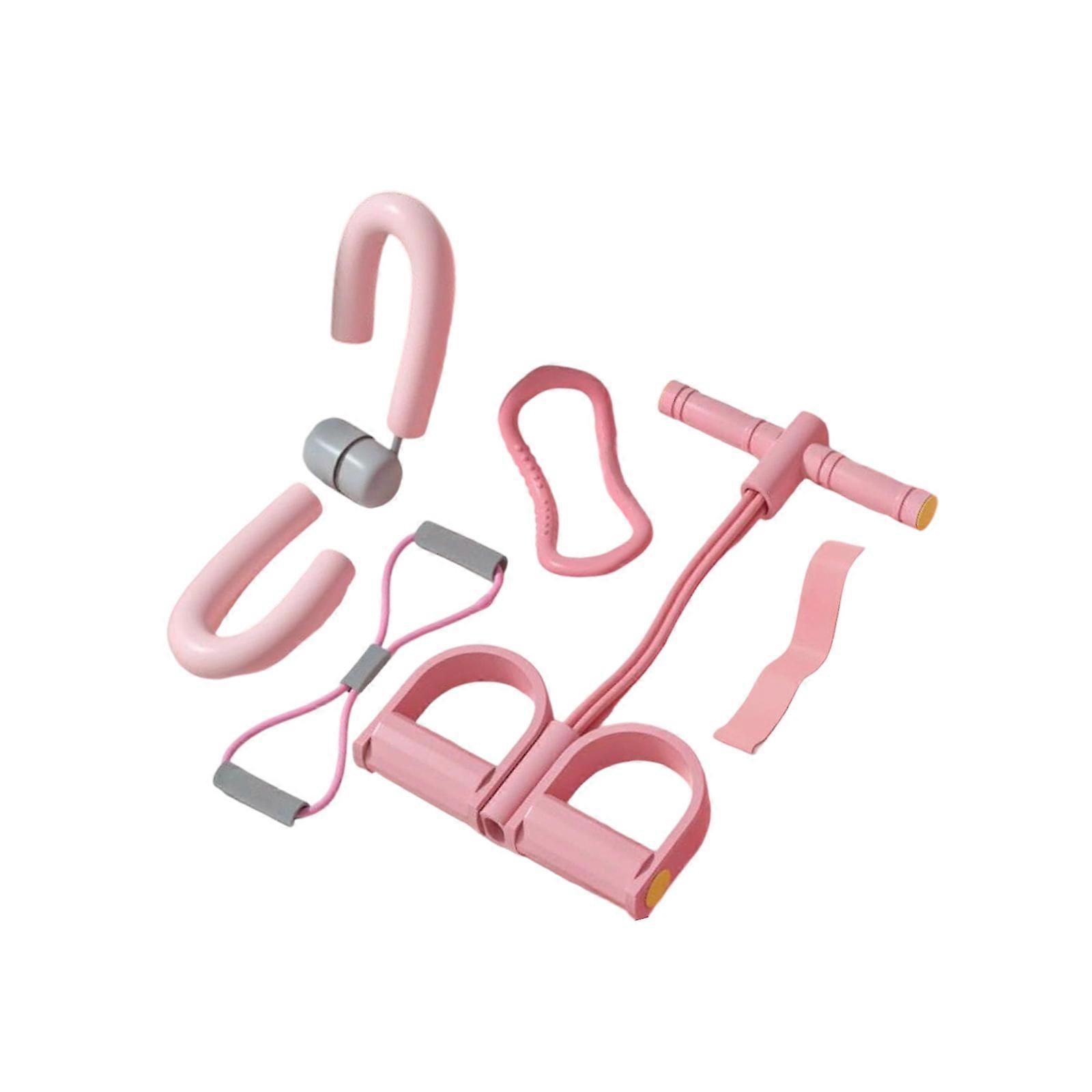 Yoga Elastic Band Tension Rope Practice Items Set Enhances Flexibility Support Daily Comfort For Fitness Enthusiasts Multicolor