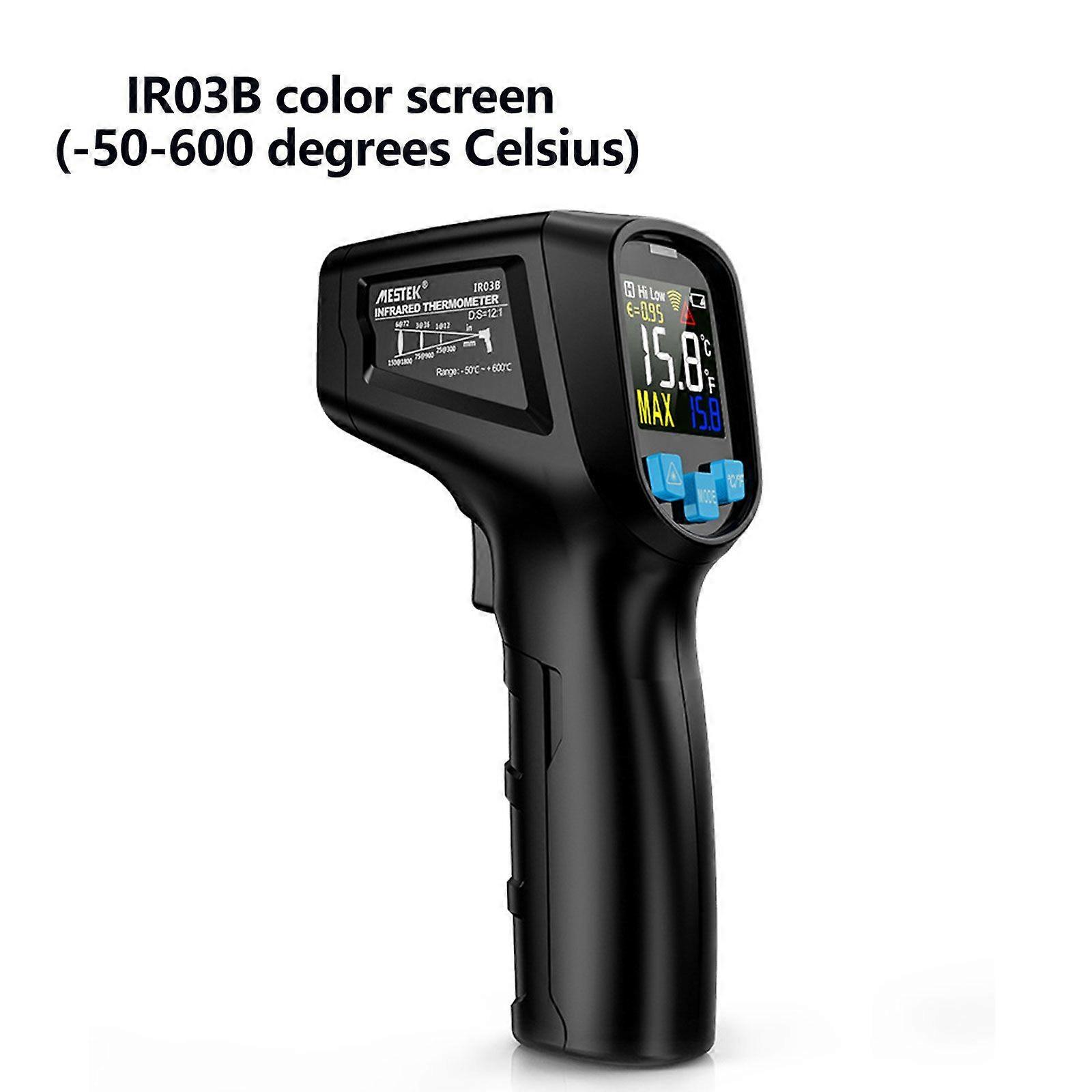 IR02C Digital Temperature Gun -50-600 Humidity IR Meter   Selectable