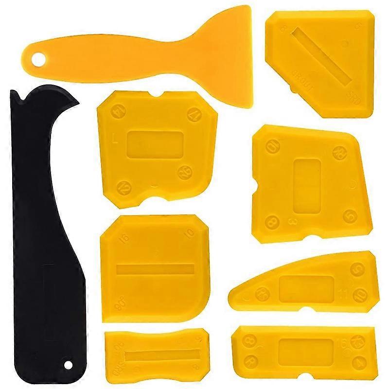 9 Pcs Silicone Sealant Smoothing Tool Caulking Tool Kit